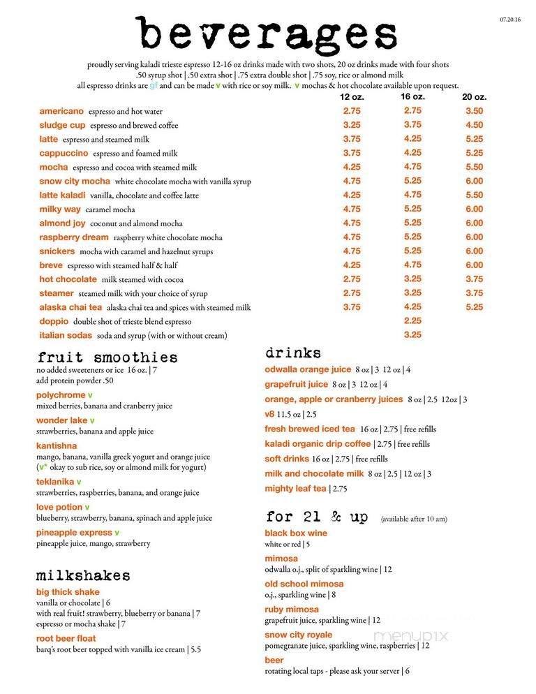 Menu page 4