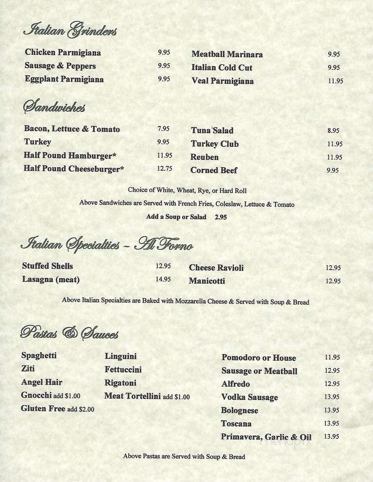 Menu page 5