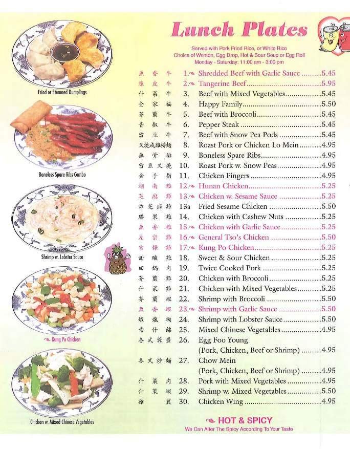 Menu page 4