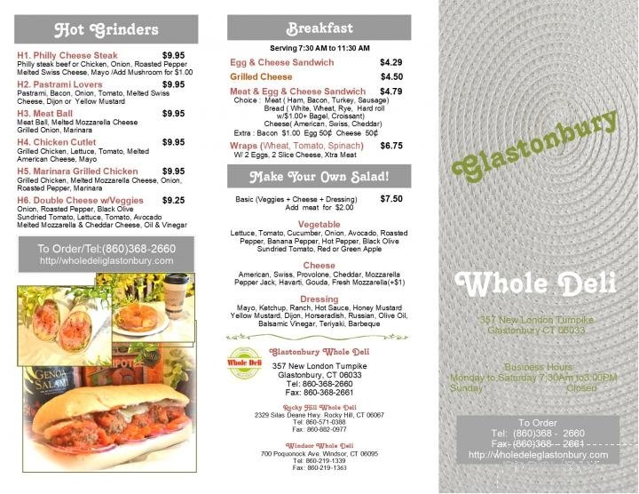 Menu page 4