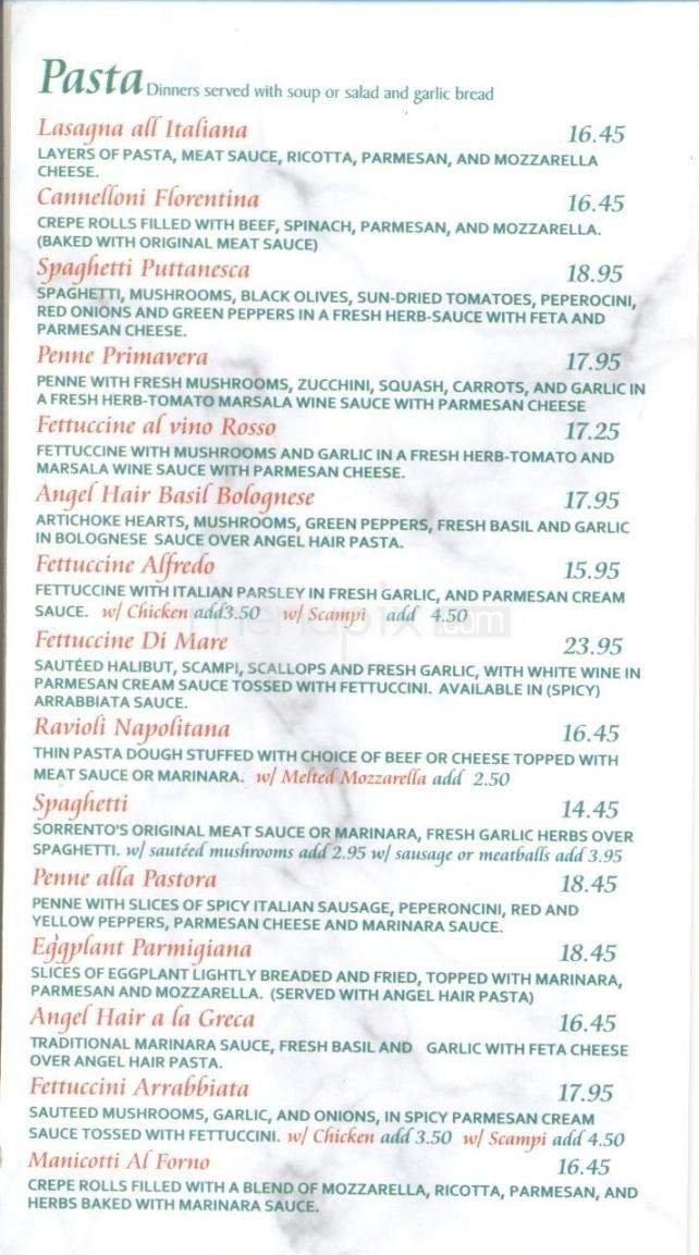Menu page 3