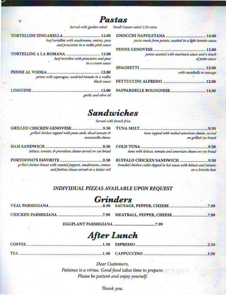 Menu page 2