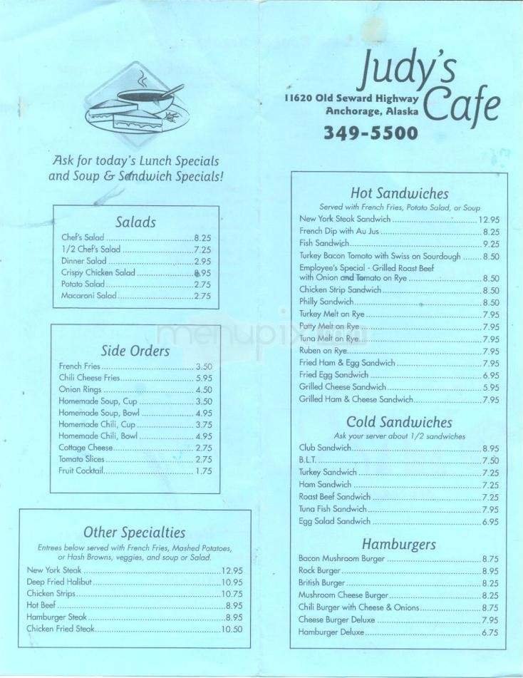 Menu page 1