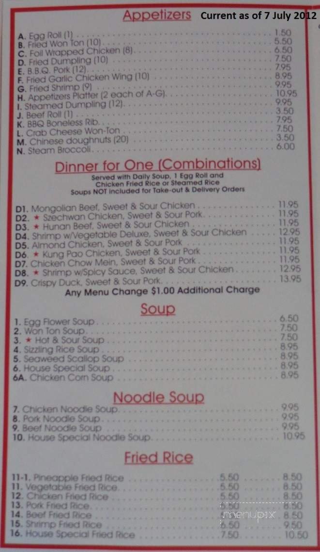 Menu page 2