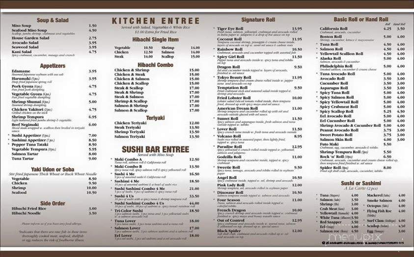 Menu page 2