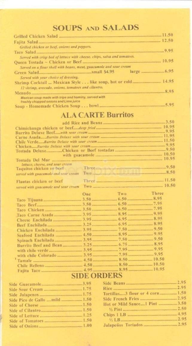 Menu page 6
