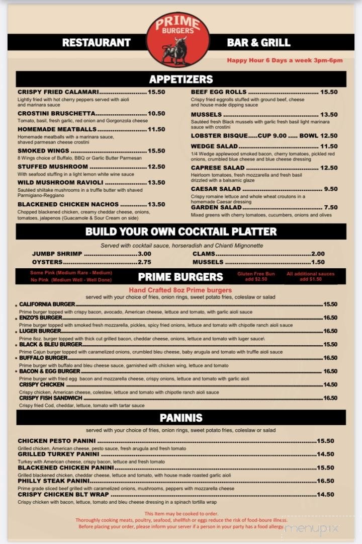 Menu page 5