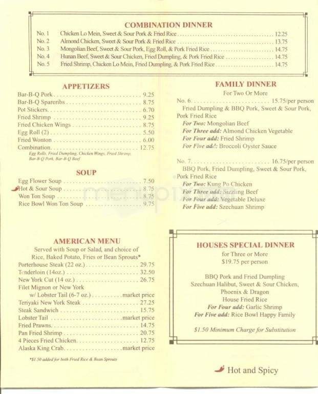 Menu page 2