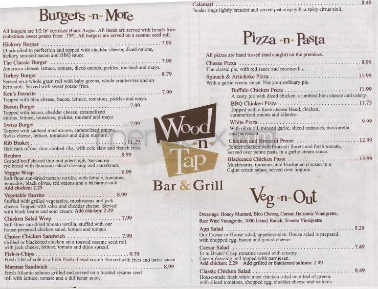 Menu page 2