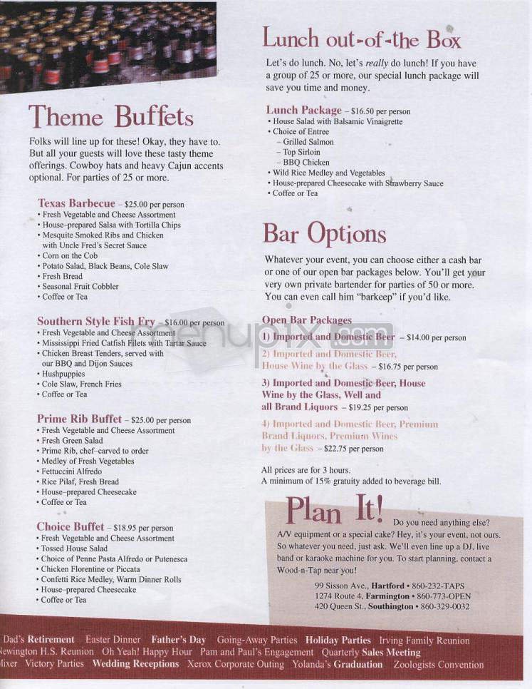 Menu page 6