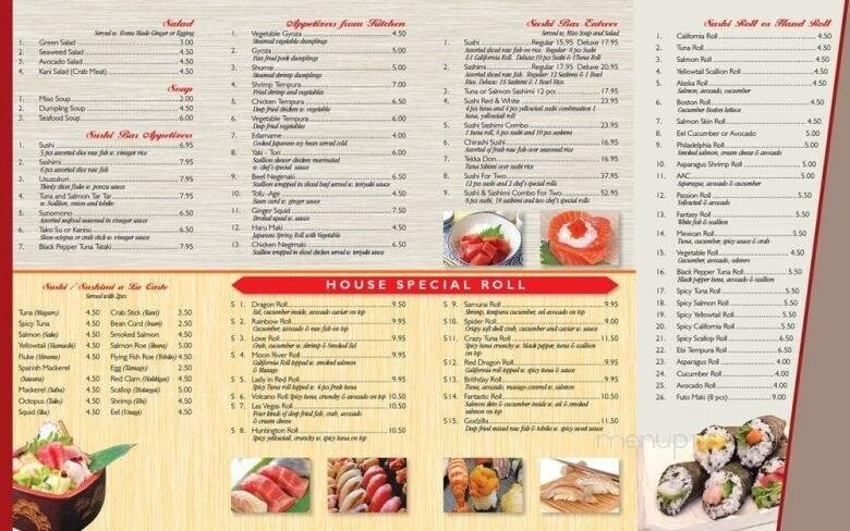 Menu page 2