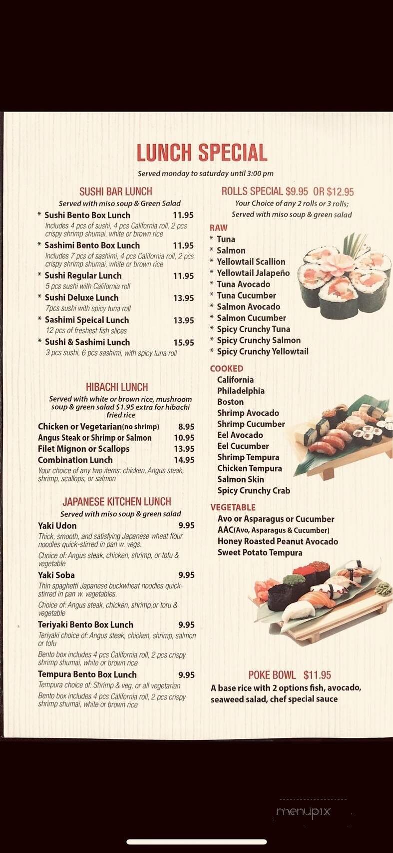 Menu page 2