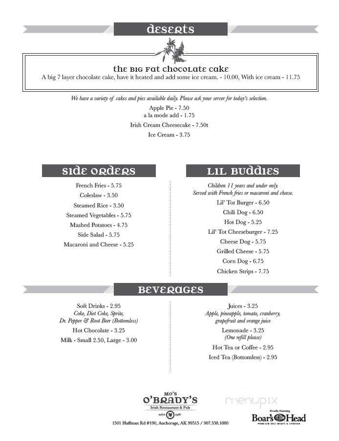 Menu page 6