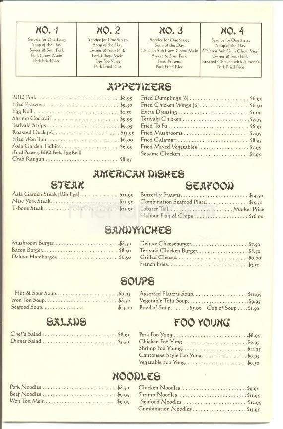 Menu page 3