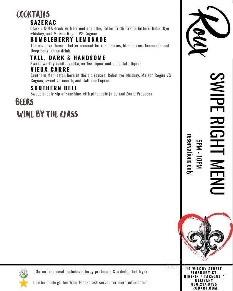 Menu page 5