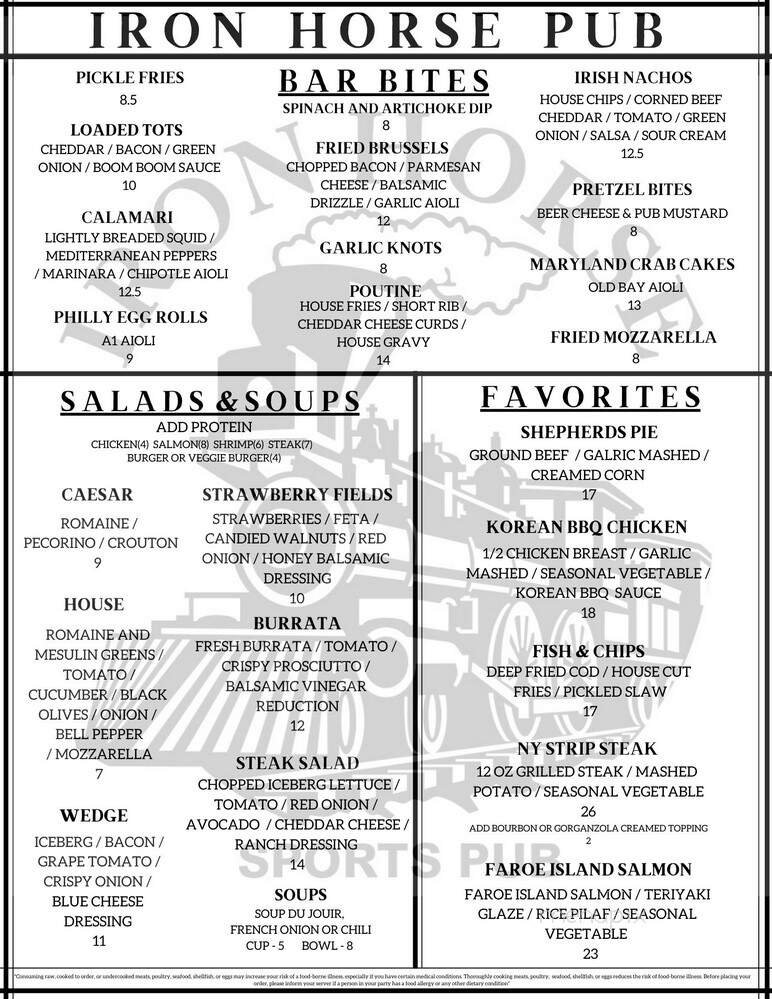 Menu page 2