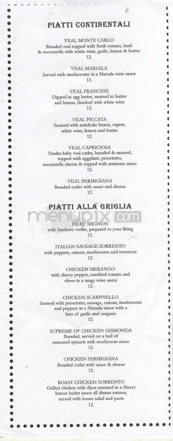 Menu page 3