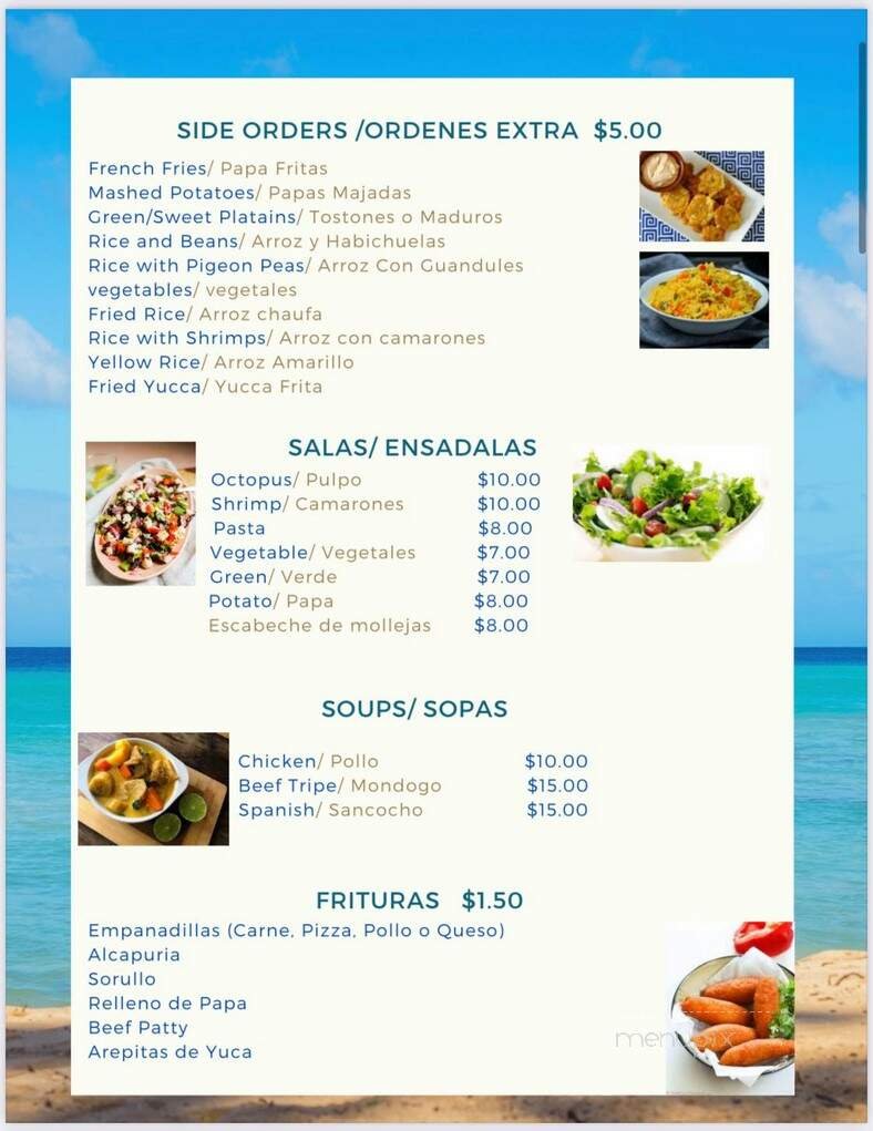 Menu page 4