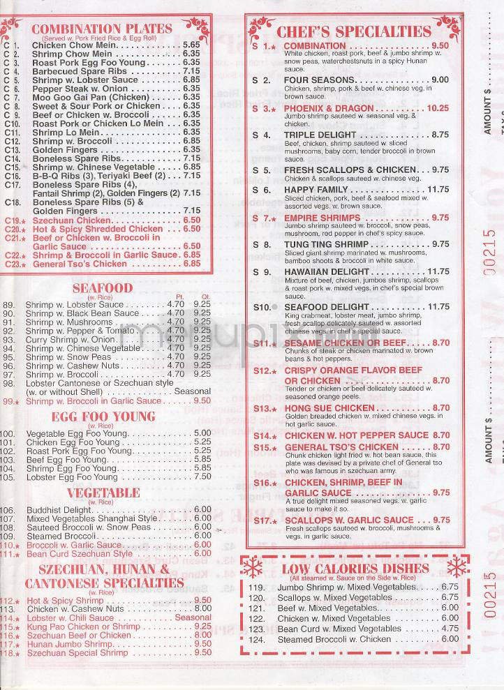 Menu page 3