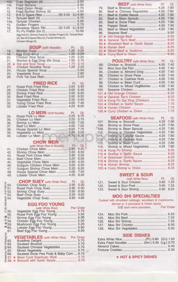 Menu page 2
