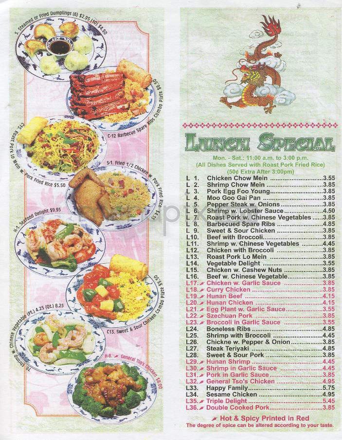 Menu page 4