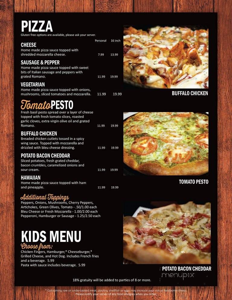 Menu page 6