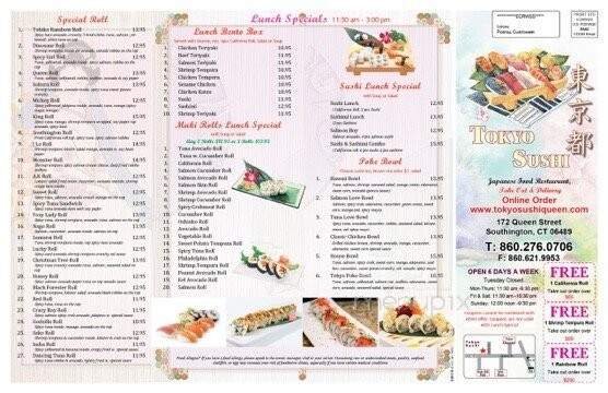 Menu page 1