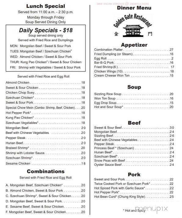 Menu page 5