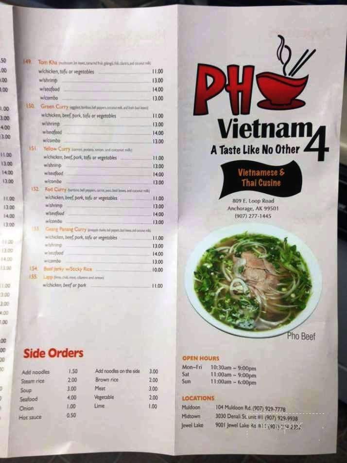 Menu page 2
