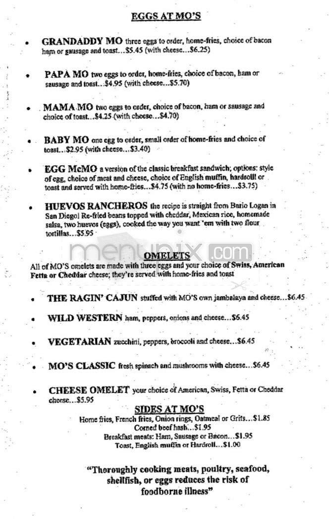 Menu page 3