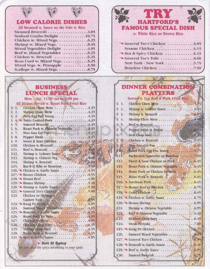 Menu page 4