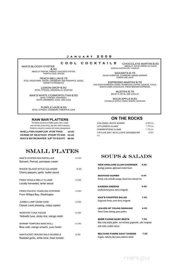 Menu page 5