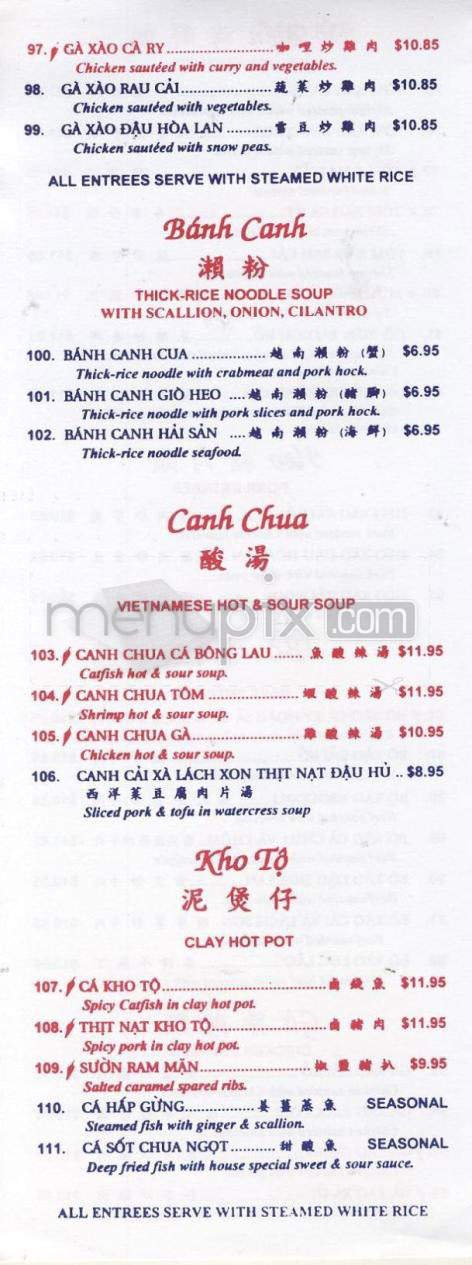 Menu page 6