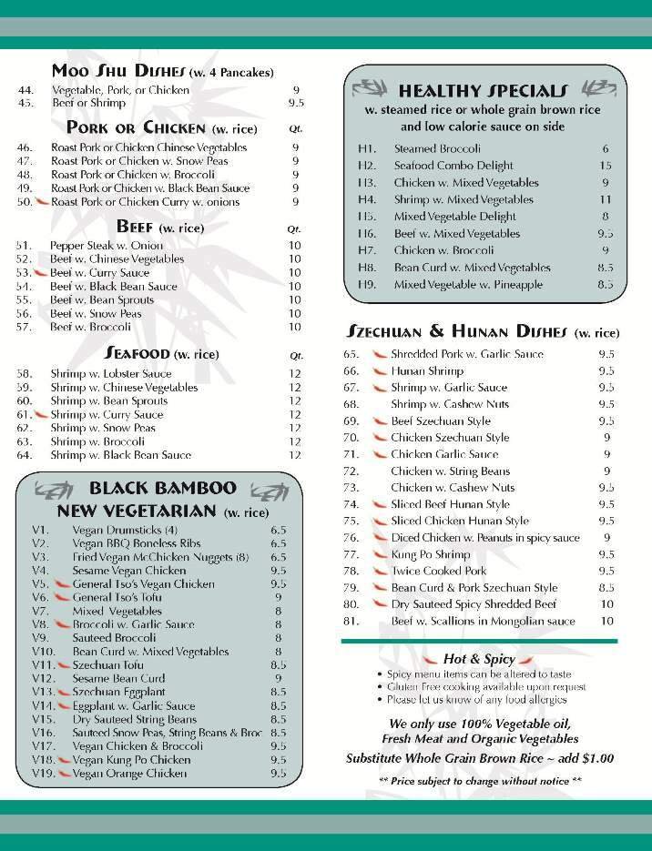Menu page 3