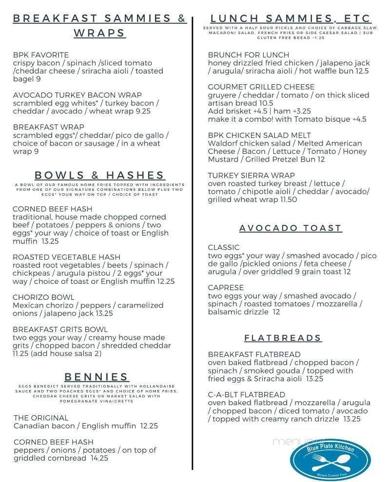 Menu page 2
