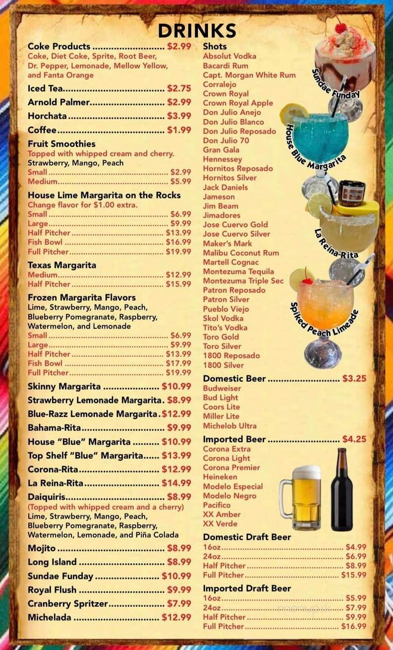 Menu page 6