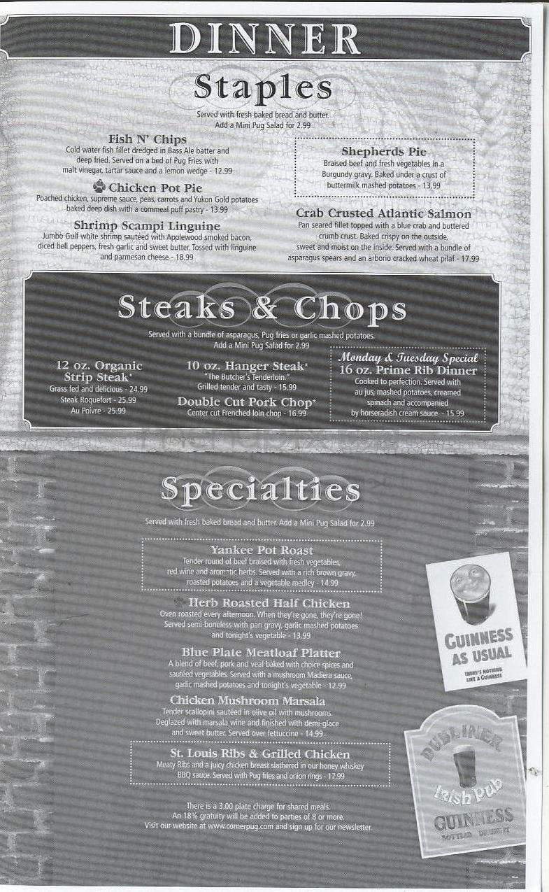 Menu page 4