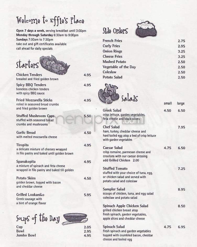 Menu page 2