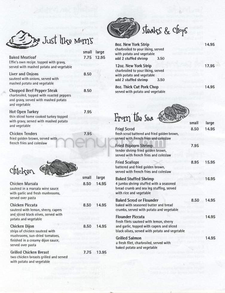 Menu page 3