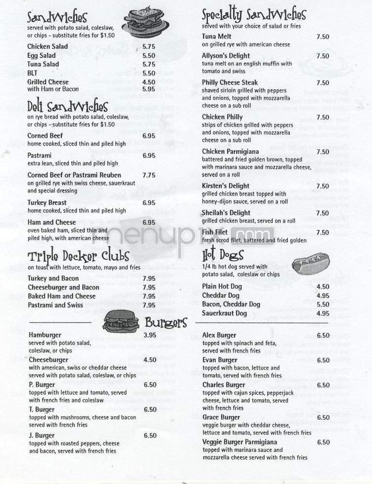 Menu page 4