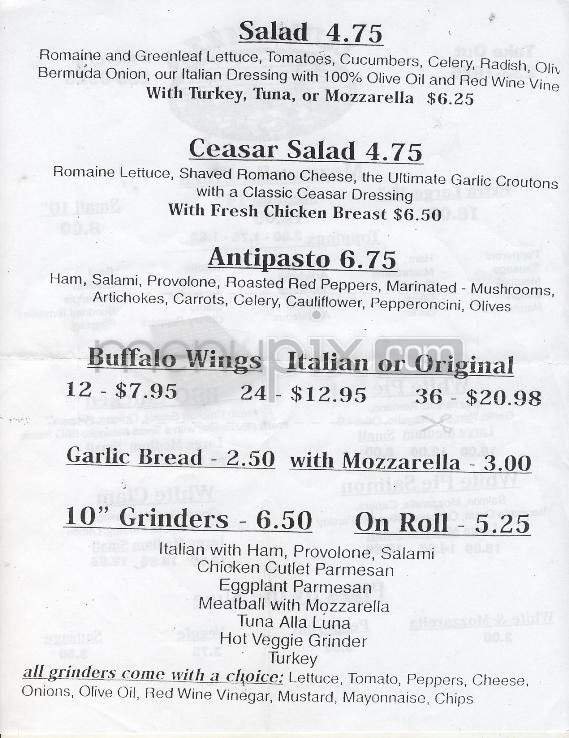 Menu page 2