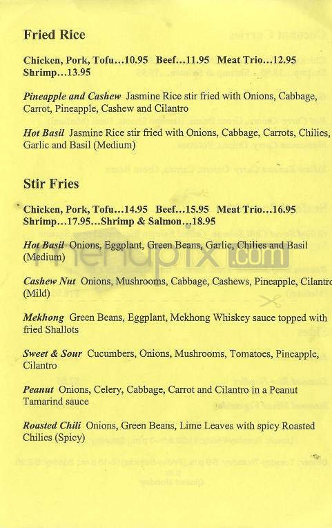 Menu page 3
