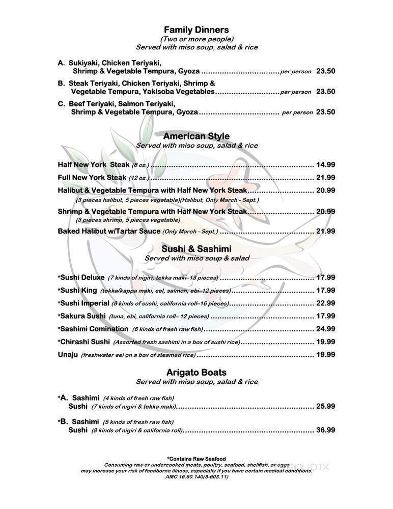Menu page 4