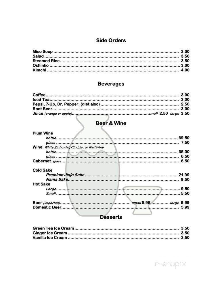 Menu page 7