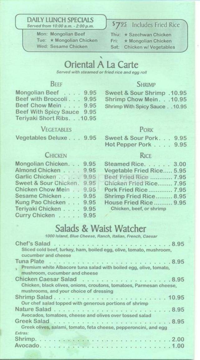Menu page 6