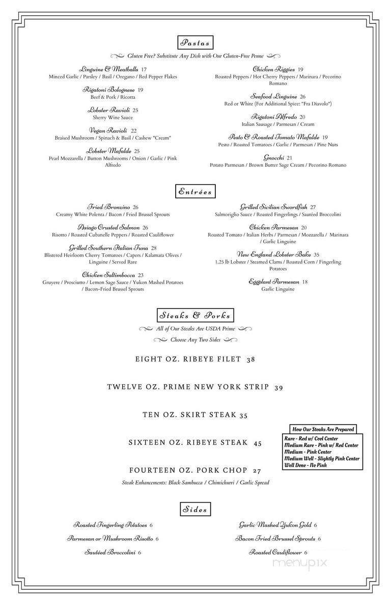 Menu page 2