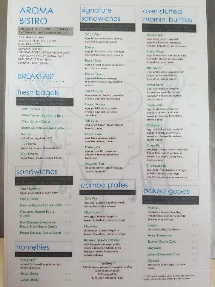 Menu page 5