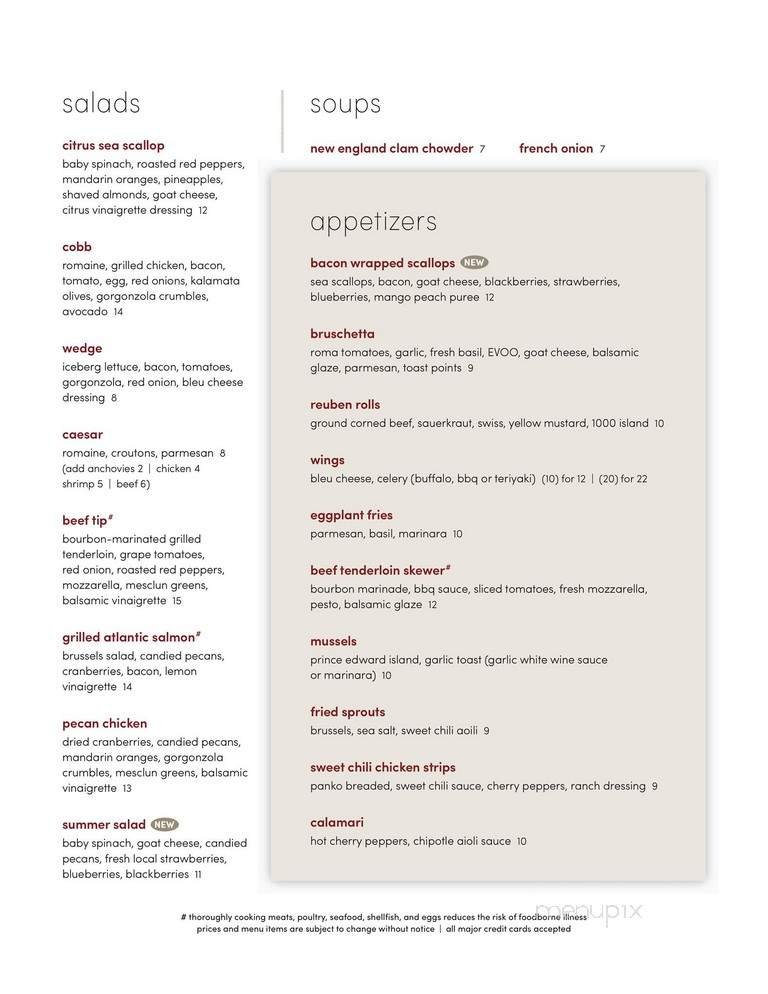 Menu page 2