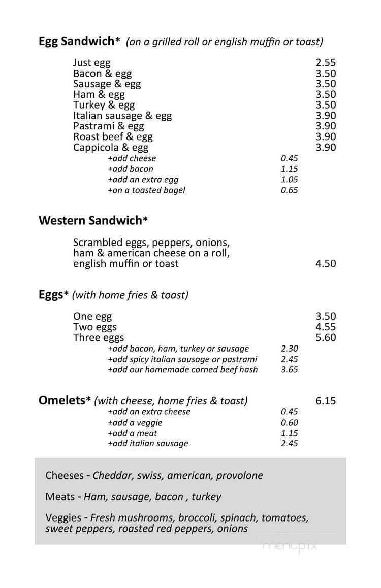Menu page 2