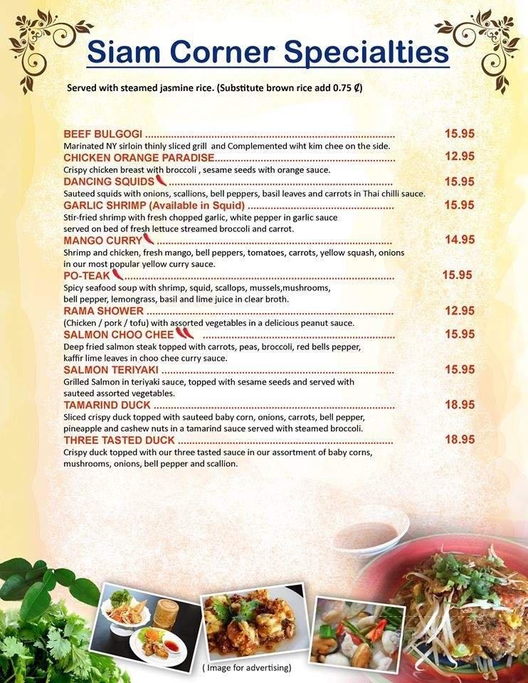 Menu page 3